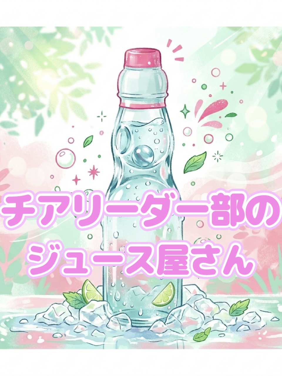 チアリーダー部のジュース屋さん