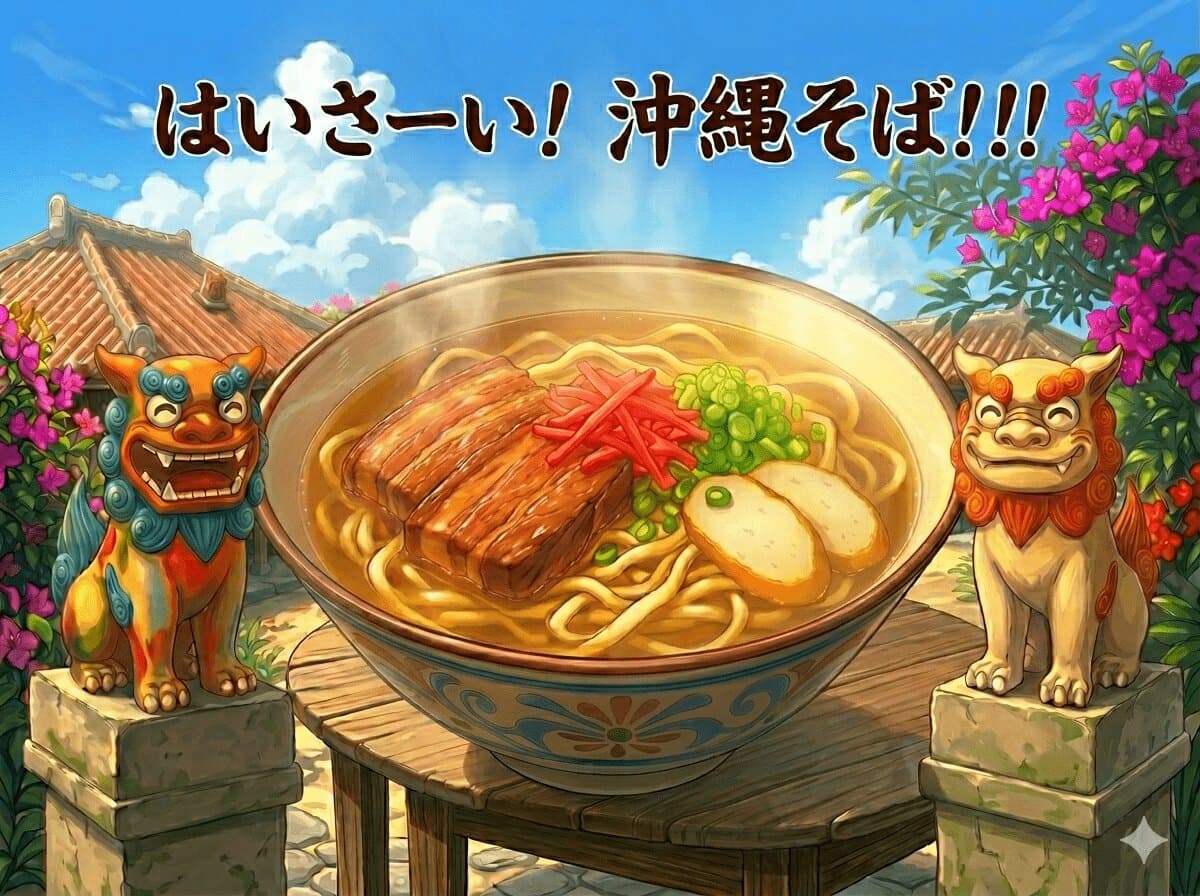 はいさーい！沖縄そば！！！