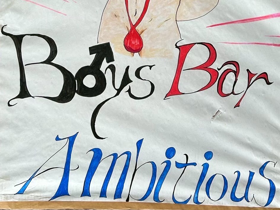 boy's bar ambitious