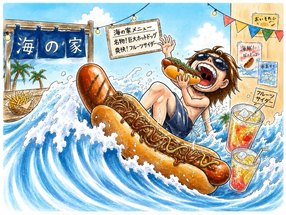 エアプ海の家