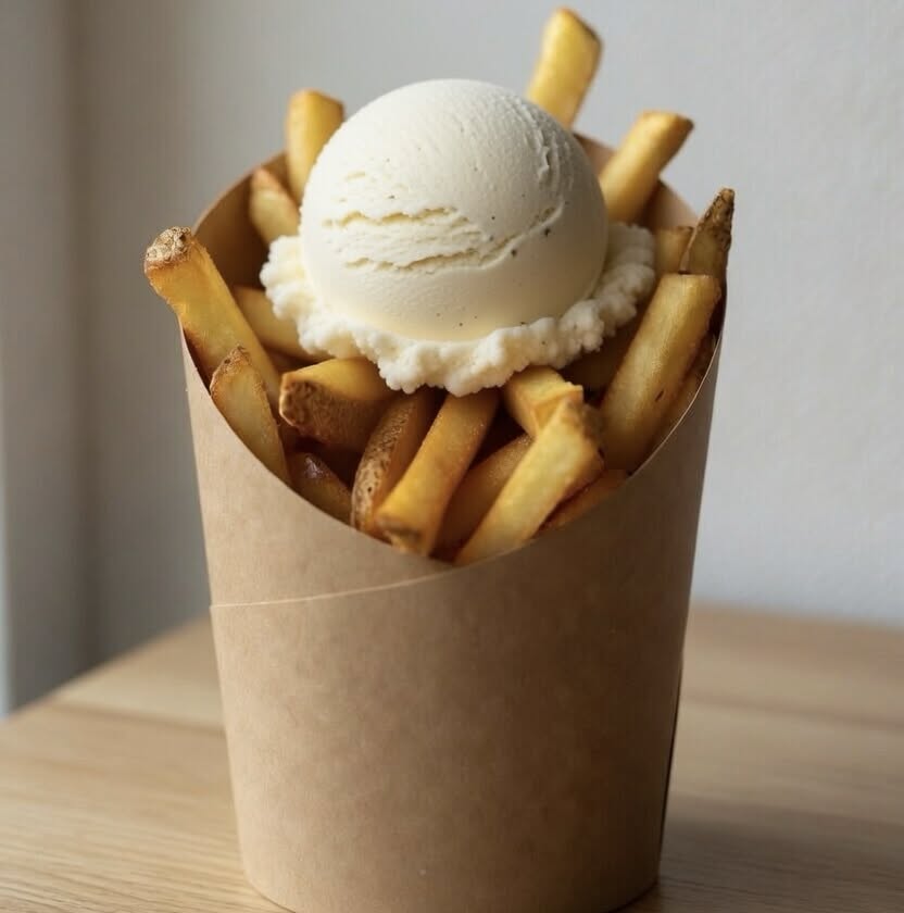 HOT CHIPS×ICE CREAM